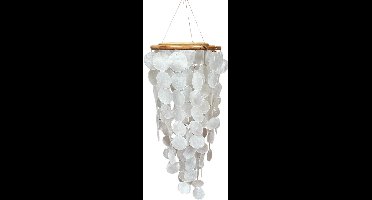 Cokos Sifra Rotan mobiel/windgong Ø22cm - Wit