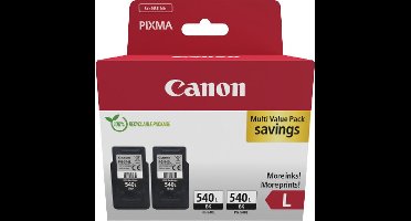 Canon PG-540L - Inktcartridge - Origineel - Hoge capaciteit - 2x Zwart