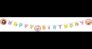 Vegaoo - Gabby's Poppenhuis verjaardagsslinger