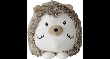 Boltze Deurstopper gewicht - dieren thema Egel - 1 kilo - grijs - 16 x 17 cm- buiten/binnen deuren