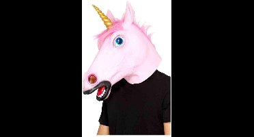 Smiffys - Unicorn Masker - Roze