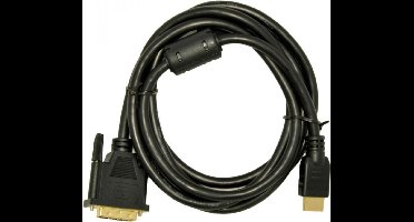 Akyga AK-AV-13 HDMI-kabel Aansluitkabel 3.0 m Zwart
