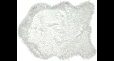 Unique Living | Floormat fake fur 60x90cm white
