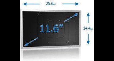 11.6 inch LCD scherm 1366x768 Mat 40Pin