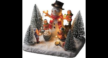 Konstsmide Kerstverlichting Sneeuwman 16,5 Cm Polyresin Wit