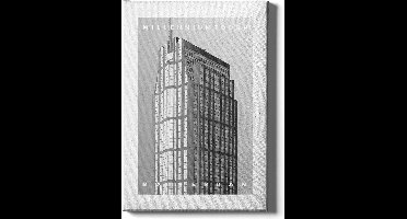Walljar - Millenniumtoren - Muurdecoratie - Poster