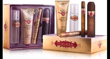Cuba Paris Royal Eau De Toilette Spray 100ml Set 4 Pieces 2020