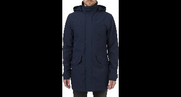 AGU Parka Long Regenjas Urban Outdoor Heren - Blauw - S