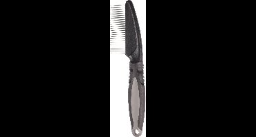 Hondenkam Middel Roterend - Grijs - 21 x 2 x 5.5 cm