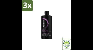 3 x Syoss – Shampoo – Intense Fullness – 440 ml - Grootverpakking - Volume Shampoo - Volumeshampoo - Haarverzorging - Haarversterking - Niacinamide Shampoo