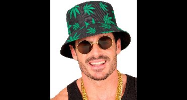 WIDMANN - Rasta blad muts voor volwassenen