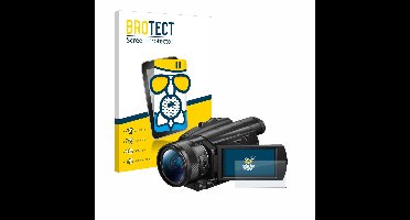 BROTECT - Screenprotector voor Sony FDR-AX700 - Folie Beschermfolie Beschermglas matte