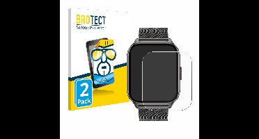 BROTECT - Screenprotector voor Popglory P95 2" - Folie Beschermfolie transparant 2 Stuks
