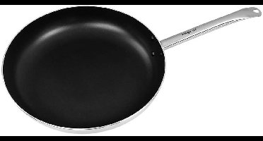 Mega-M Classic - Koekenpan - Extra groot 36 cm - Antiaanbaklaag - Lichtgewicht aluminium