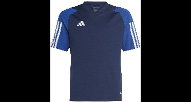 adidas T-shirt Kinderen Tiro 23 Competition Jersey Donkerblauw - Maat 128cm