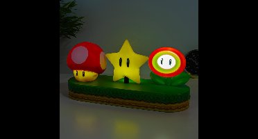 Super Mario Icoon Lamp – Officieel Gelicentieerd Nintendo Gamer Licht – Paladone