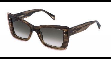 Police SPLR97 Top marrone+grigio 53/18/140 WOMAN Zonnebrillen