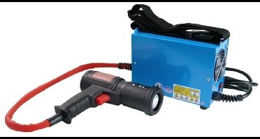 Inductiespiraal – Inductieverwarmer – Inductie Kachel – Inductie Verwarming – Magnetische Kookplaat – 1500W Vermogen – Aluminium Behuizing - EU-stekker - Blauw