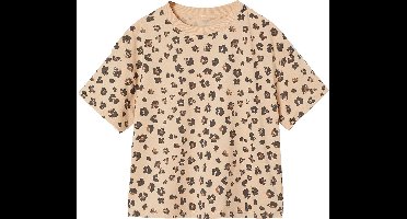 Vertbaudet Bedrukt meisjesshirt met korte mouwen