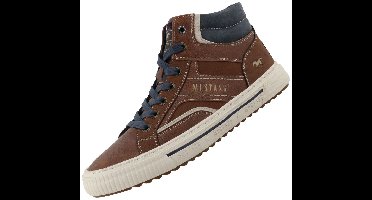 Mustang heren sneaker bruin