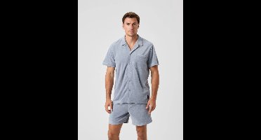 Björn Borg Borg Badstof Short - Blauw/Grijs
