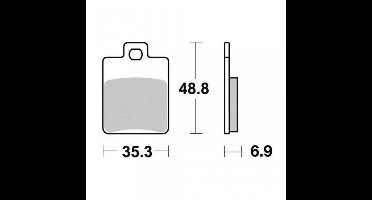 Plaquette de frein OEM pour Scooter Chinois 50 Scoot Neuf