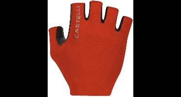 Castelli Espresso Korte Handschoenen Rood,Oranje L Man