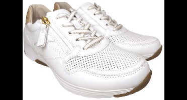 Gabor Rollingsoft Sneaker 86.978.51 Wit Glad Leer