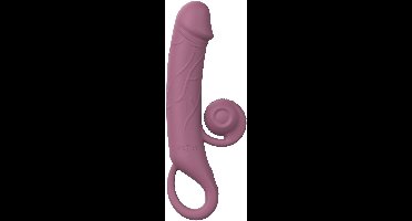 Online Only - Double Lust Realistische Snail Vibrator - Paars