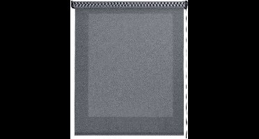 Storesdeco - Screen Premium rolgordijn met technische stof, 38 mm donkergrijs 220x180 cm