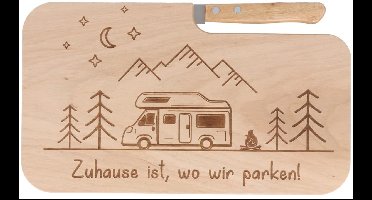 G. Wurm 10043228 keukensnijplank Rechthoekig Hout Natuurlijk