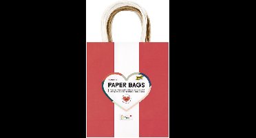 folia Papieren draagtas CLASSIC, maat M, diverse kleuren