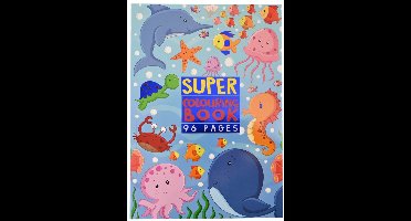 Kleurboek Oceaan 'Super Colouring Book' - Kleurboeken voor Kinderen - Tekenboek Kinderen - Kleurboek Kinderen - Tekenen Kinderen - Tekenblok voor Kinderen - 96 Pagina's - A4 - Vanaf 5 jaar