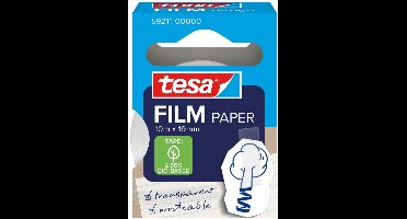 Plakband tesafilm papier 19mmx10m | 10 stuks