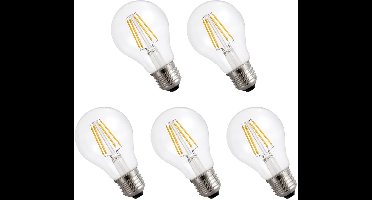 Spectrum LED Lamp E27 3.8W 230V - 806 Lumen - 3000K Warm wit - Gezellig licht - Energiezuinig - 5 stuks