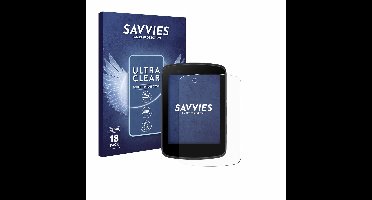 Savvies - Screenprotector voor Bryton Rider 650 - Folie Beschermfolie transparant 18 Stuks