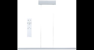 LED-hanglamp Lesko RGBW+ dimbaar 1400lm / 120lm 19W / 3W Zilver mat