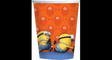 Minions-Paper-cup-oranje - Maat One-size