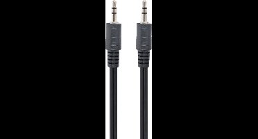 Cablexpert 3.5mm stero audio kabel, Zwart, mini jack verlengkabel, 2 meter