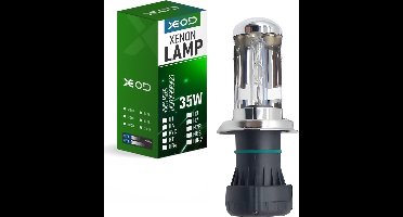 XEOD Xenon Vervangingslamp - H4 Bi Xenon lampen – Auto Verlichting Lamp – Dimlicht en Grootlicht - 1 stuks – 35W – 12V
