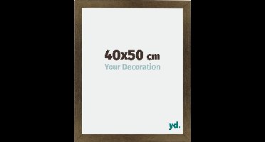 Your Decoration - Fotolijst 40x50 cm - MDF - Brons Decor - Mura