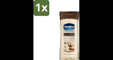 1 x Vaseline - Cocoa Radiant - Oil Gel - Intens Voedend - 200 ml - Huidverzorging - Vochtigheid - Stralende Huid - Droge Huid - Cacaoboter