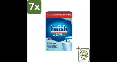 7 x Finish Vaatwasmachine Zout 4 kg - Grootverpakking - Vaatwasmachine Zout - Kalkverwijdering - Vaatwasmachine Bescherming - Kalkaanslag Voorkomen - Vaatwasmachine Filter Beschermen