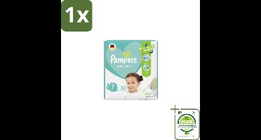 1 x Pampers – Luiers – Active Baby Dry Maat 7 – 30 Luiers - Luiers Voor Baby - Droge Luiers - Comfortabele Luiers - Langdurige Droogheid - Huidbescherming