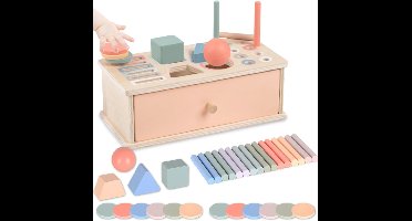 Montessori Speelgoed voor Baby's en Peuters - Educatief Houten Speelgoed en Motorische Activiteiten