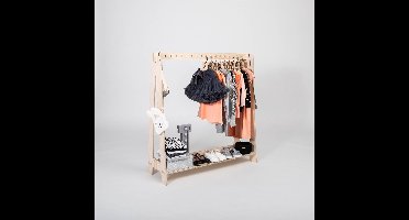 sweet home montessori kledingrek – hout