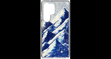 Samsung S25 Lieve Merlijn Mountain Hybrid Case - Samsung Galaxy S25 Ultra Hoesje - Grijs