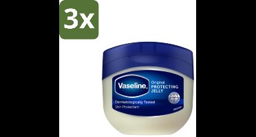 Vaseline - Original - Huidverzorging - Dermatologisch Getest - 100 ml - Bulkverpakking - 3 stuks