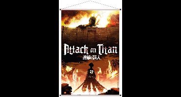 Sakami Merchandise Attack on Titan Wallscroll Colossal Titan 60 x 90 cm Poster & Wallscrolls