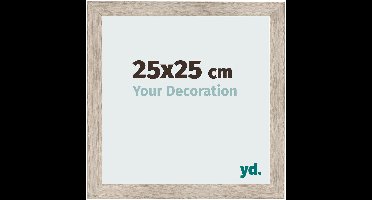 Your Decoration - Fotolijst 25x25 cm - MDF - Eiken Licht - Pisa